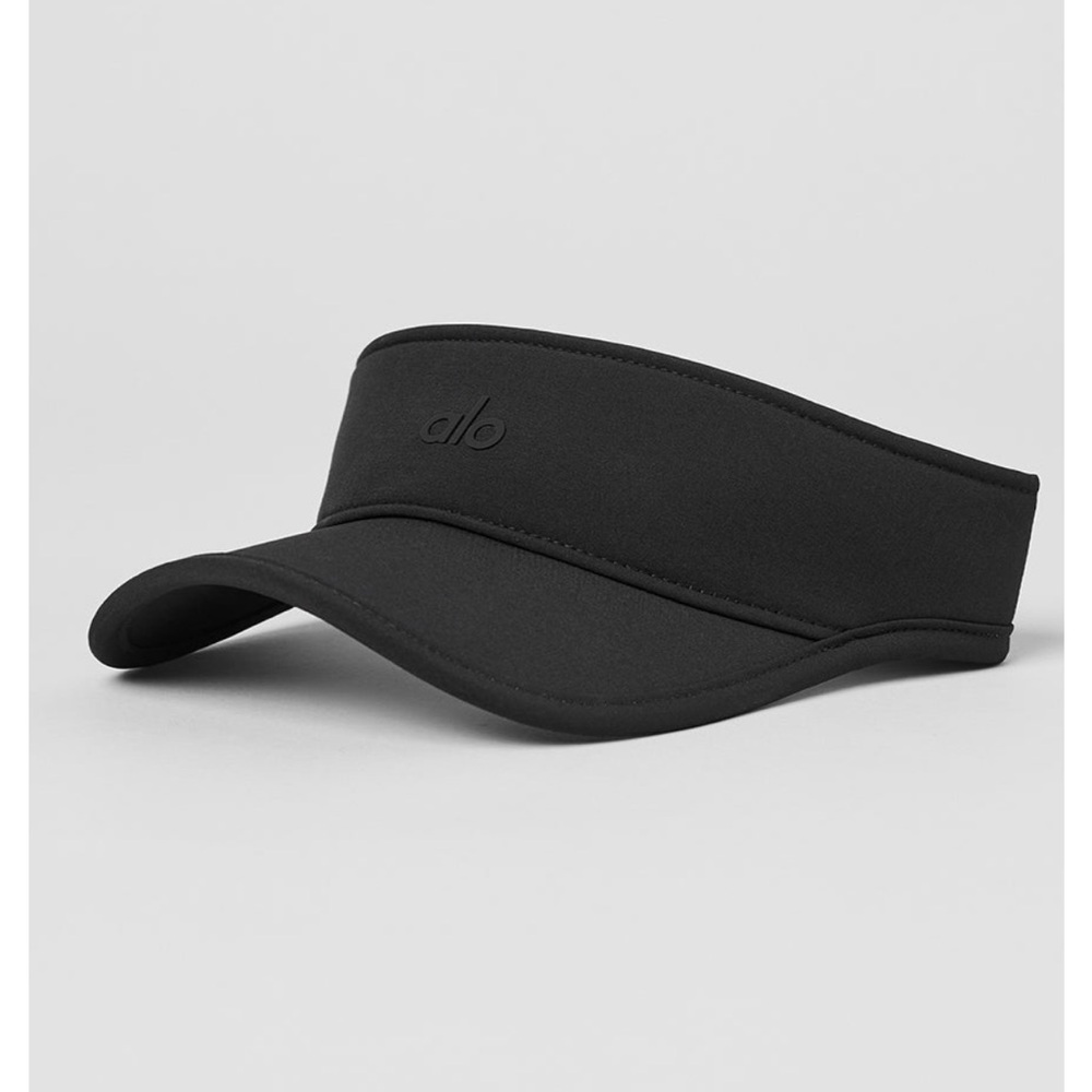 NWT Alo Yoga Performance Eclipse Visor Black